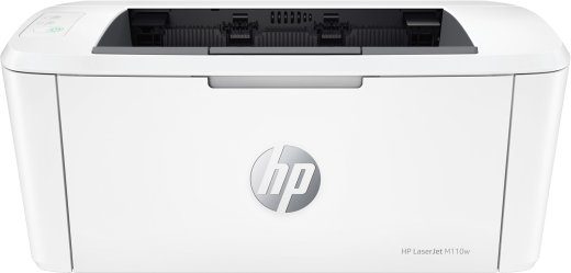 HP LaserJet M110w Printer, mustvalge, väike büroo, kompakt suurus