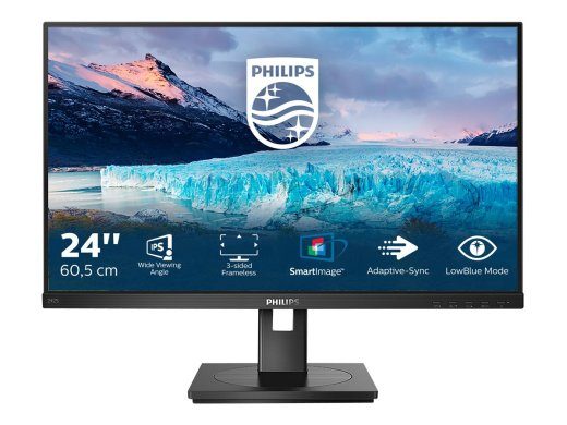 Philips S-line 242S1AE 24 IPS 1920 x 1080 (Full HD) DVI VGA (HD-15) HDMI DisplayPort 75Hz Monitor
