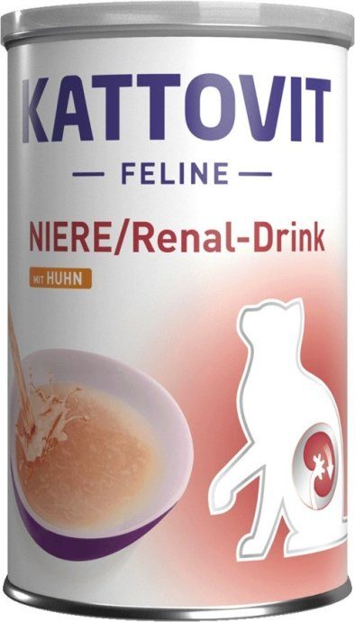 KATTOVIT Feline Niere Renal drink - kattorõõm - 135ml