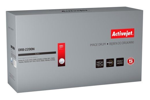 Activejet DRB-2000N Būgnas (pakaitalas Brother DR-2000/DR-2005; Supreme; 12000 puslapių; juodas)