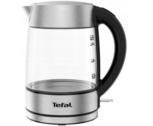 Tefal KI772D 1.7 L 2400 W roostevabast terasest elektrikeetja, läbipaistev