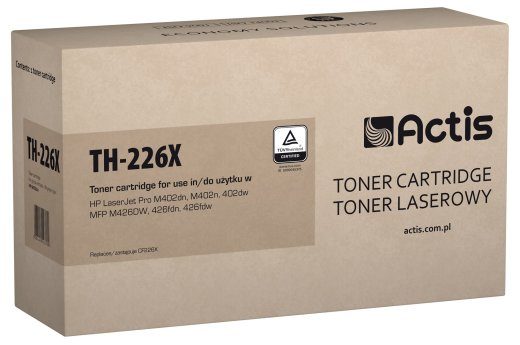 Actis TH-226X Toon (asendus HP 226X CF226X; Standard; 9000 lehekülge; must)