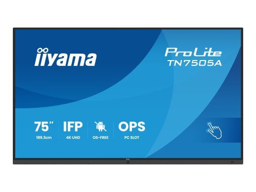 iiyama ProLite TN7505A-B1AG 75-tolline 4K UHD (2160p) monitor