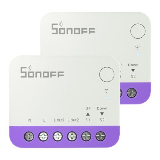 Sonoff MINI-RBS WiFi nutikas mini-kardinlüliti (2 tk.)