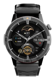 AGM Legion Pro 3.63 cm (1.43 collu) AMOLED digitāls melns pulkstenis ar GPS