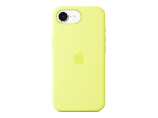 Apple iPhone 16e silikoonkott – neonkollane Apple
