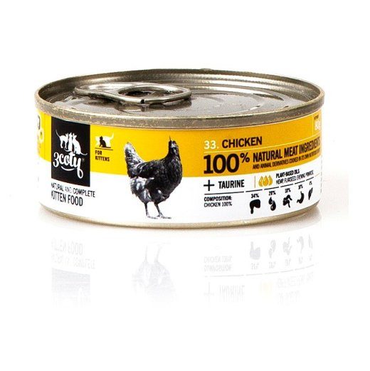 3COTY Kuna Kutsikatele - märgkassitoit - 80g