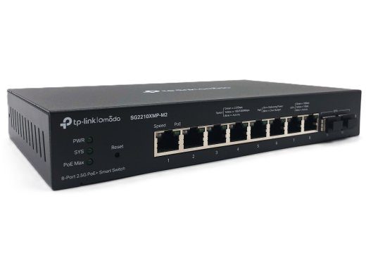 TP-Link Omada SG2210XMP-M2 V1.6 8-port 2.5 Gigabit Ethernet PoE+ lüliti