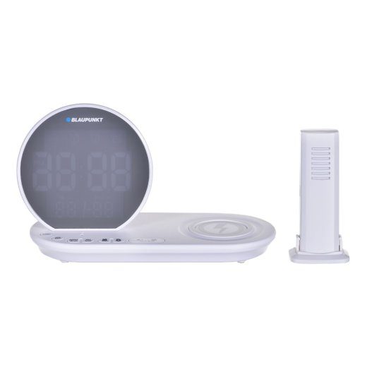 Blaupunkt CR85WH CHARGE digitaalne äratuskell, valge
