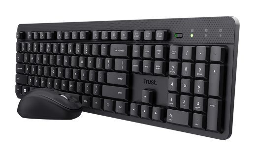 Trust Ody II klaviatuur Hiir kaasas Universaalne RF Wireless QWERTY US English must