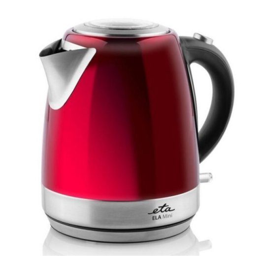ETA Mini Virdulys Elektrinis 2100 W 1.2 L Nerūdijantis plienas 360° sukamasis pagrindas Raudonas