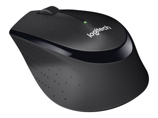 Logitech M330 SILENT PLUS mechaninė belaidė pelė juoda