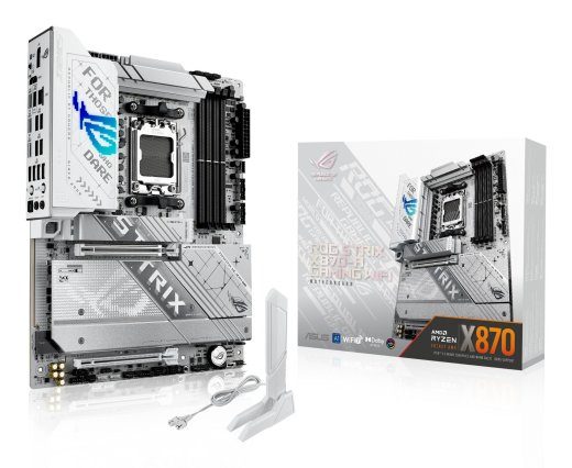 Mainboard ASUS AMD X870 SAM5 ATX Memory DDR5 Memory slots 4 1xPCI-Express 4.0 16x 1xPCI-Express 5.0 16x 4xM.2 1xHDMI 1xDisplayPort 1xAudio-In 1xAud