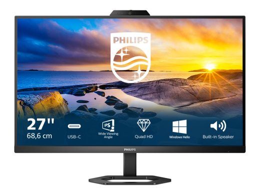 Philips 27E1N5600HE 27 IPS 2560 x 1440 (2K) HDMI DisplayPort USB-C 75Hz Docking ekraan