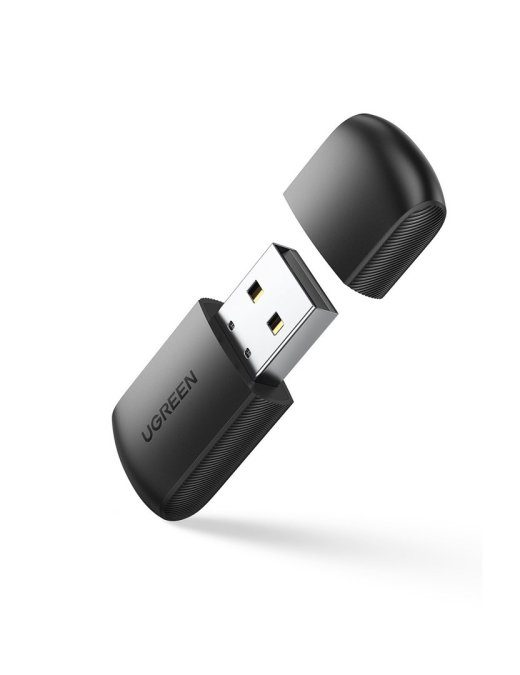 Ugreen dual-band external USB network adapter – WiFi 11ac AC650 black (CM448)