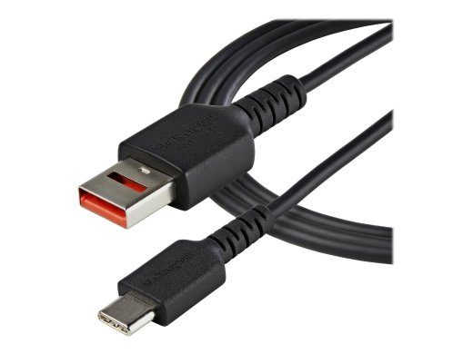 StarTech.com 3ft (1m) Secure Charging kaabel, USB-A USB-C andmekaitse ainult laadimise kaabel, Andmete puudumine Ainult toide laadija kaabel telefo...