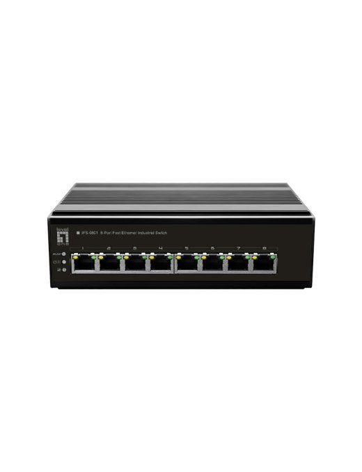 LevelOne IFS-0801 8-portine Fast Ethernet lüliti