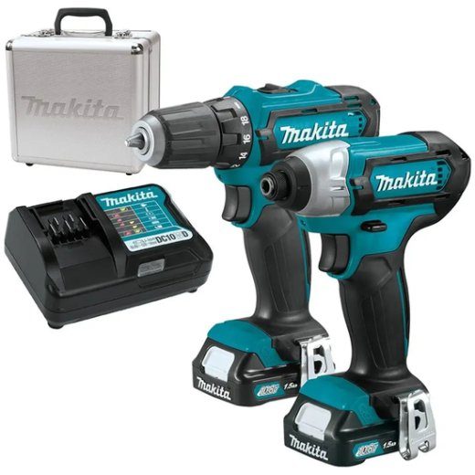 Makita CLX224X Elektros įrankių komplektas Baterija