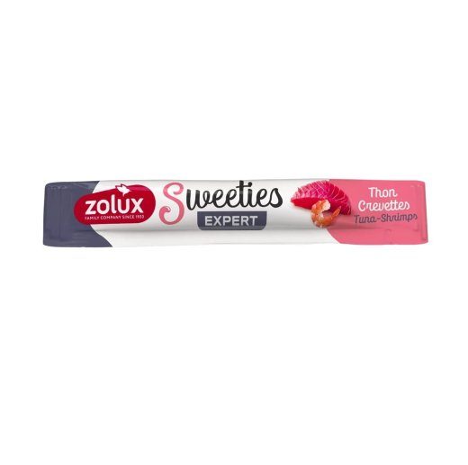 ZOLUX Sweeties tuunikala ja krevettidega kassi maius 14g