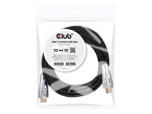 Club 3D 5m HDMI 2.0 kaabel must