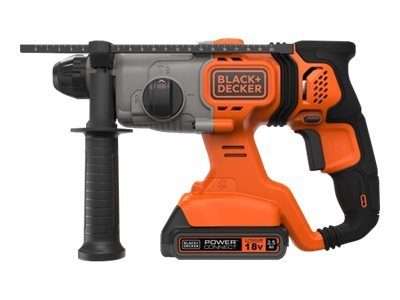 BLACK+DECKER BCD900E2K 18V 1.2Joule akuga löögipuur 2 akut kaasas