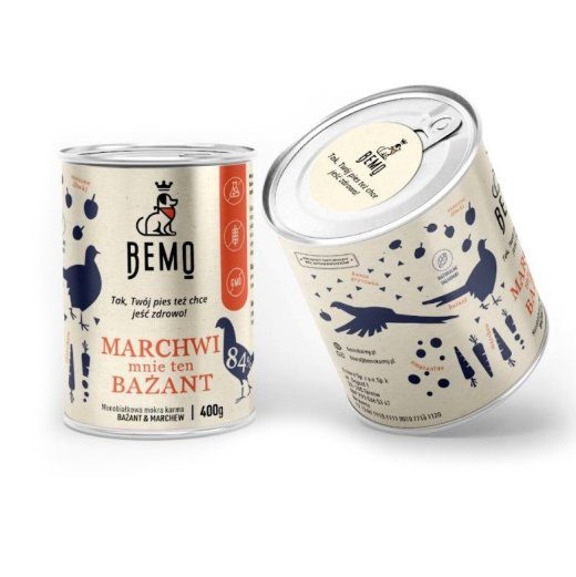 BEMO Mono märkassitoit 'haarel faasaniga' - 400g