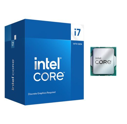 Intel Core i7-14700F Raptor Lake-S CPU - 20 branduolių - 2,1 GHz - Intel LGA1700 - Intel Boxed