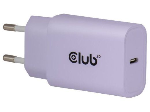 Club 3D CAC-3025 30Watt toiteadapter lilla 2 tk