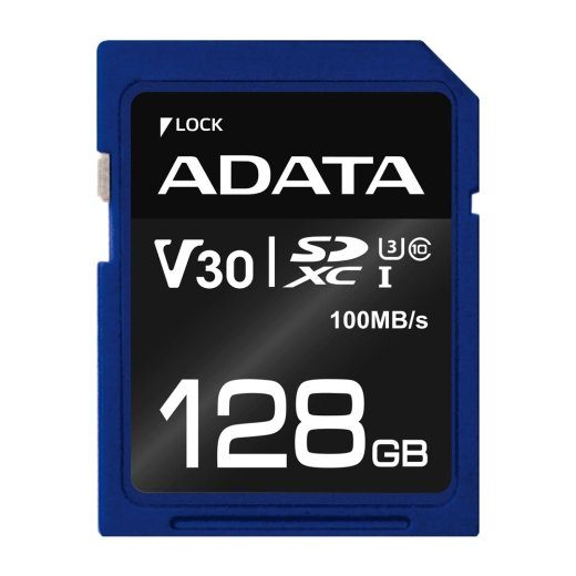 ADATA ASDX128GUI3V30S-R mälukaart 128 SDXC UHS-I Class 10