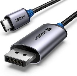 UGREEN CM556 Cable USB-C Male - DisplayPort Male 8K 60Hz 1m / Black