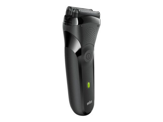 Braun Series 3 300s juoda elektrinė kirpimo mašinėlė