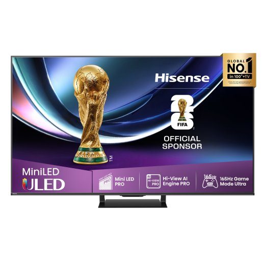 Hisense 55U7Q PRO 139,7 cm (55) 4K Ultra HD Smart TV Wi-Fi must 500 cd/m²