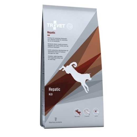 TROVET Hepatiline HLD kanaga - kuiv koeratoit - 12,5 kg