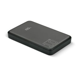 10000mAh, 1x USB, 2x USB-C, 20W, QC4+, LCD screen Powerbank Black