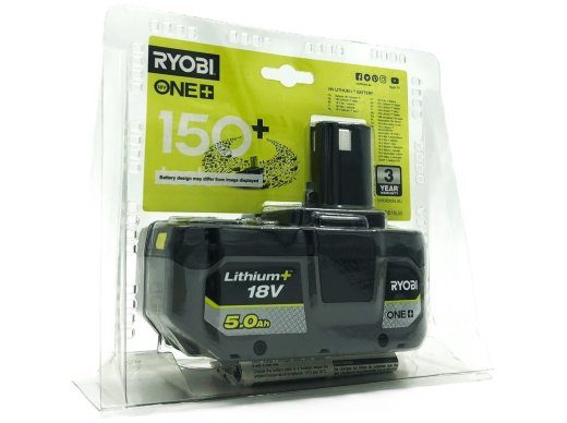 Ryobi RB18L50 ONE+ 18V/5.0Ah liitiumioonaku