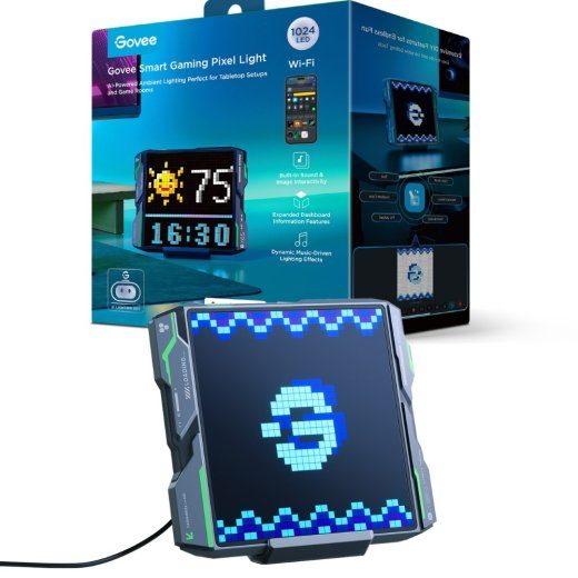 Govee Pixel Light nutilaua targa lambi Wi-Fi/Bluetooth