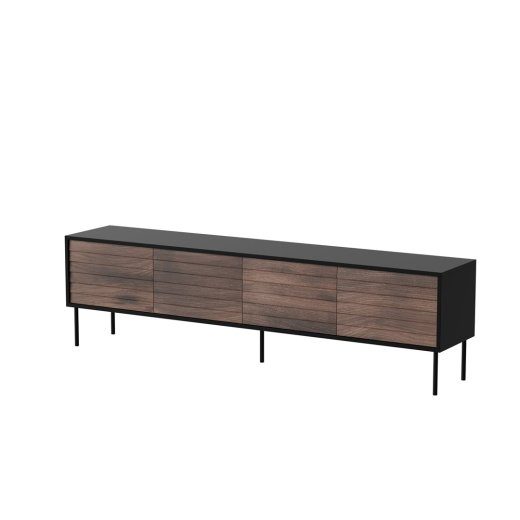 Pea CORTINA 4D TV kapi 200x40x55 must/pähkel
