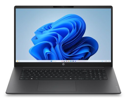 HP OmniBook 3 AI Laptop 17-dn0000nw AMD Ryzen™ 7 250 43.9 cm (17.3") Full HD 24 DDR5-SDRAM 512 SSD Wi-Fi 7 Windows 11 Home AI PC Black, Gray