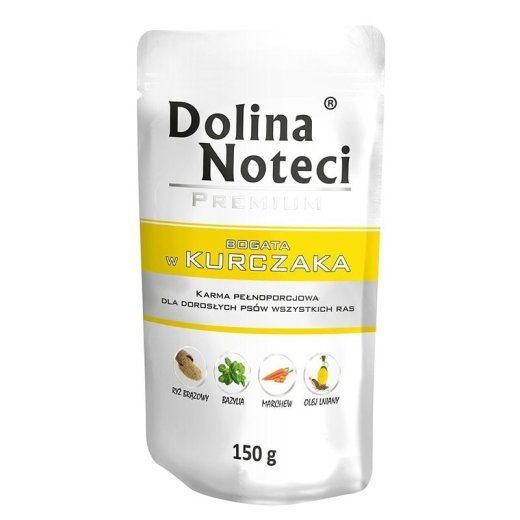 DOLINA NOTECI Premium rich in chicken - märg koeratoit - 150g