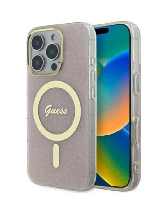Guess IML 4G MagSafe Tagumise Korpuse Apple iPhone 16 Pro Max jaoks