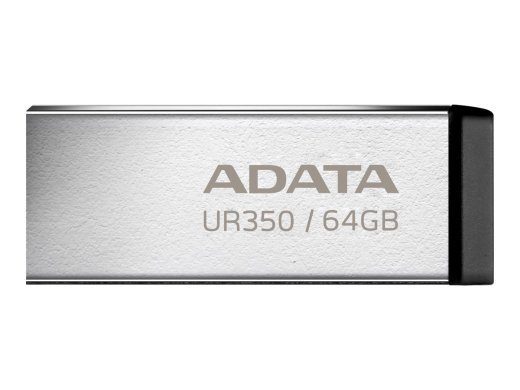 ADATA UR350 64GB USB 3.2 Gen 1 Hõbe-Must