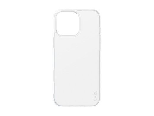 CARE Fashionable Case Back cover Apple iPhone 16 Pro Max Recycled plastic Transparent X-Ray Soft Basic
