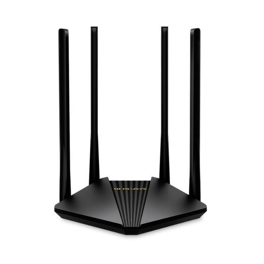 Mercusys MR30G belaidis maršrutizatoriaus gigabitinis Ethernet dviejų juostų (2,4 GHz / 5 GHz) juodos spalvos