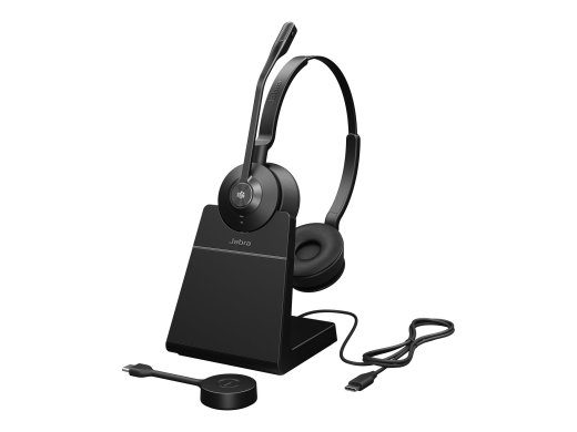 Jabra Engage 55 SE Stereo juhtmevabad kõrvaklapid must