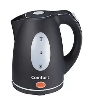 Comfort DG2000-1026BK Virdulys 1,5l su LED apšvietimu 2000W