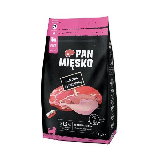 PAN Mięsko Vasikas ja vutt XS Kuivkoeratoit 3kg