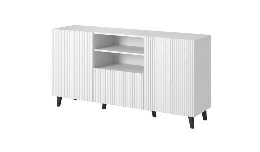 Bed Commode PAFOS 150x42x82 white matt