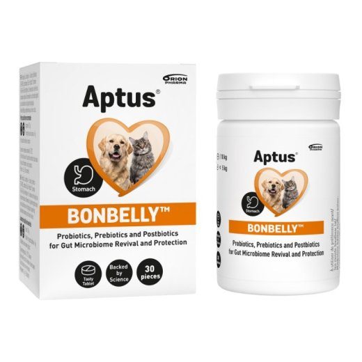 APTUS Bonbelly Toidulisandid Seedehäirete Häirete Koertele ja Kassidele – 30