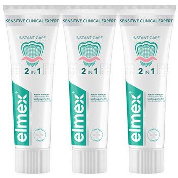 Sensitive Clinical Expert Instant Care Trio Toothpaste 75ml