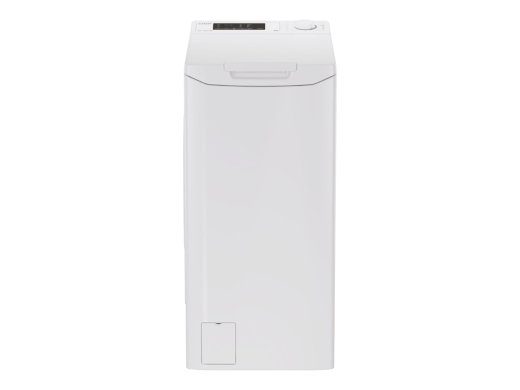 Candy Washing Machine TCA283D2-S Energy efficiency class D Top loading Washing capacity 8 kg 1200 RPM Depth 60 cm Width 41 cm Display Digit White